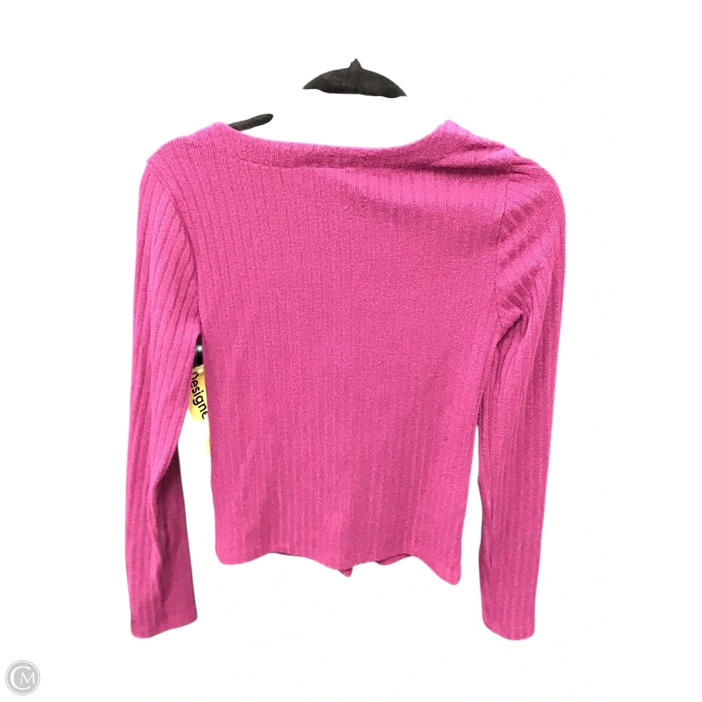 Sweater Cardigan By Maeve In Maroon, Size: S