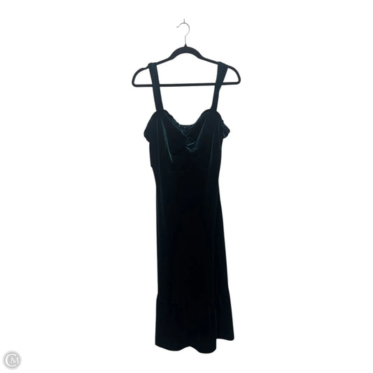 Dress Party Midi By Betsey Johnson In Green, Size: L