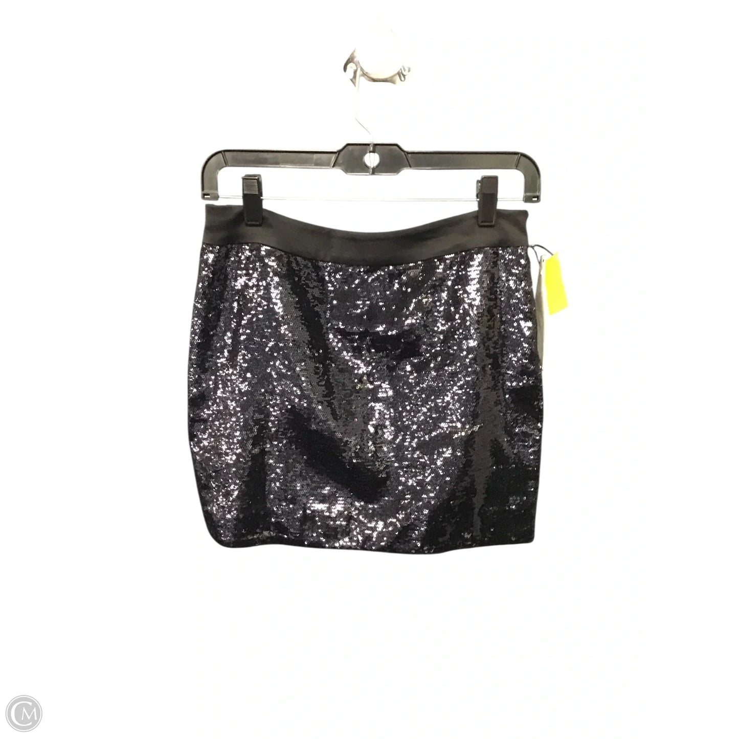 Skirt Mini & Short By Trina Turk In Black & Silver, Size: 2