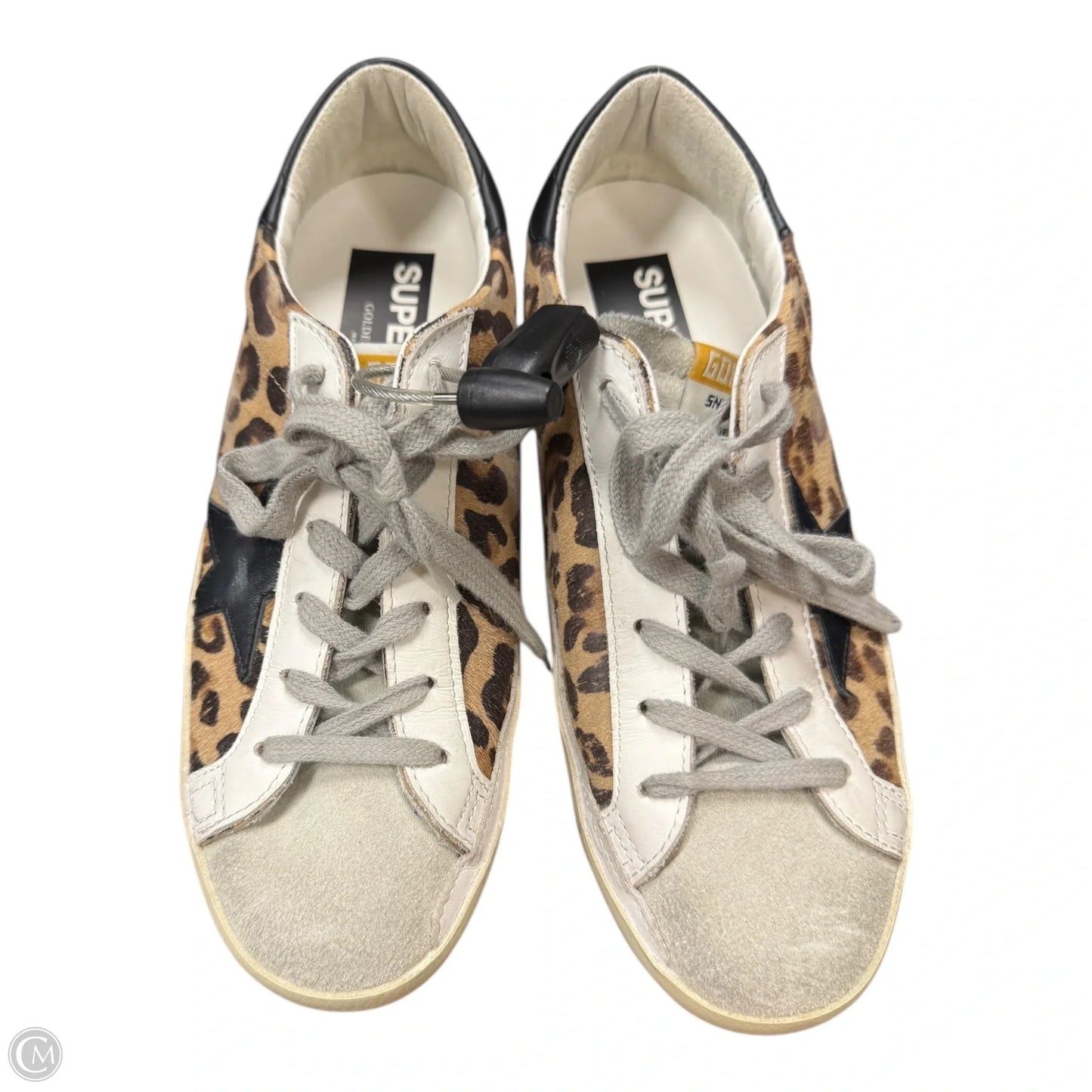Shoes Luxury Designer By Golden Goose In Animal Print, Size: 6.5
