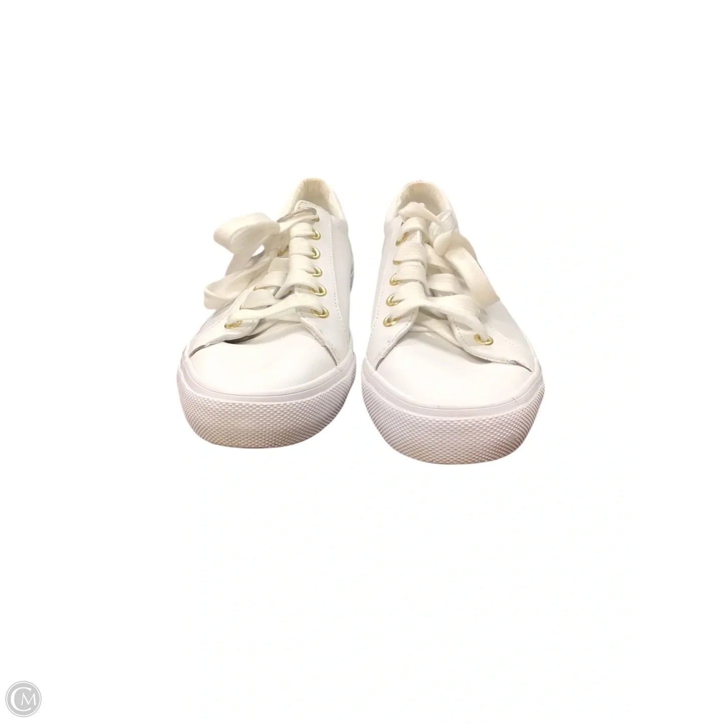 Shoes Sneakers By Keds In Gold & White, Size: 8