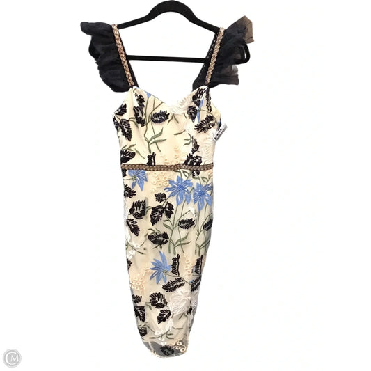 Dress Party Short By Lulus In Black & Cream, Size: Xs