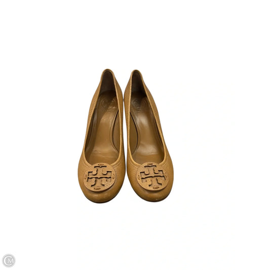 Shoes Designer By Tory Burch In Brown, Size: 8