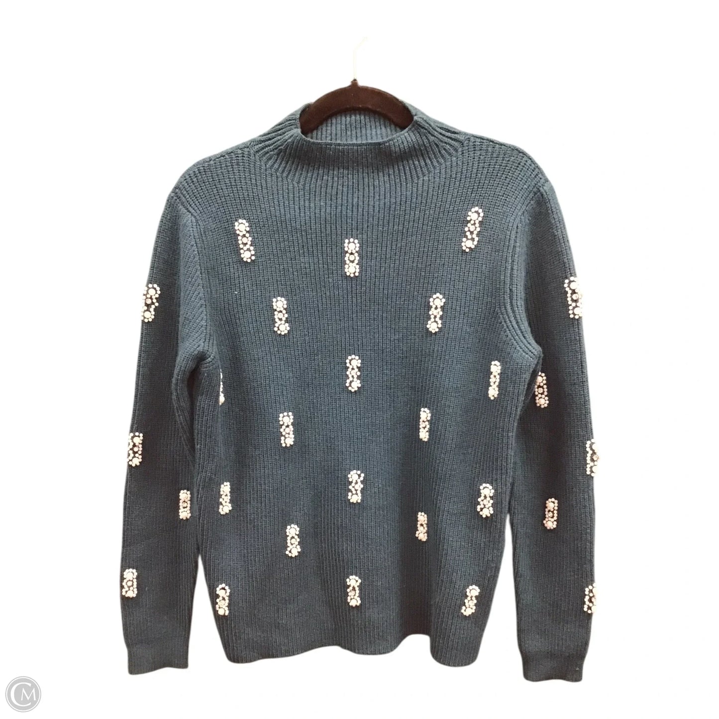 Sweater By Belldini In Teal, Size: Large