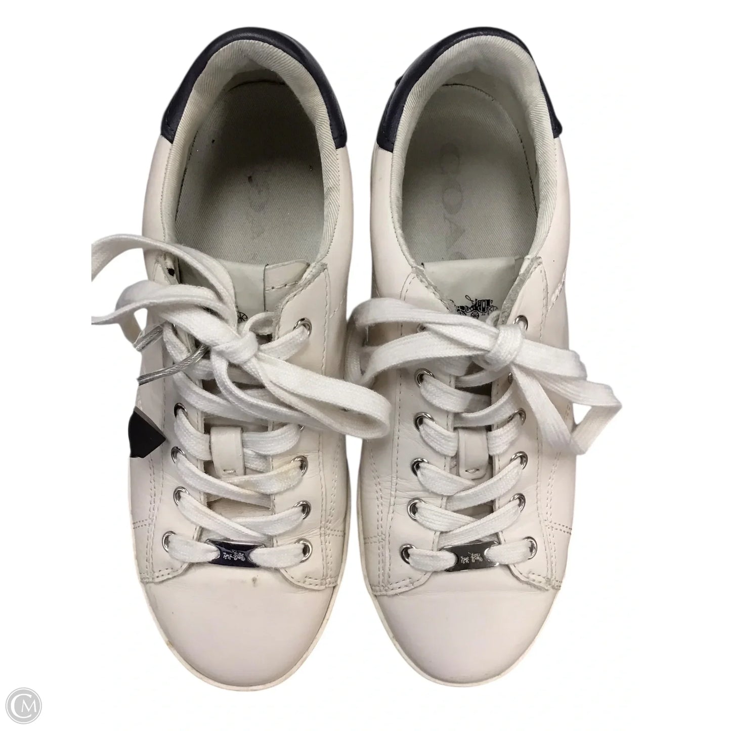 Shoes Designer By Coach In White, Size: 7