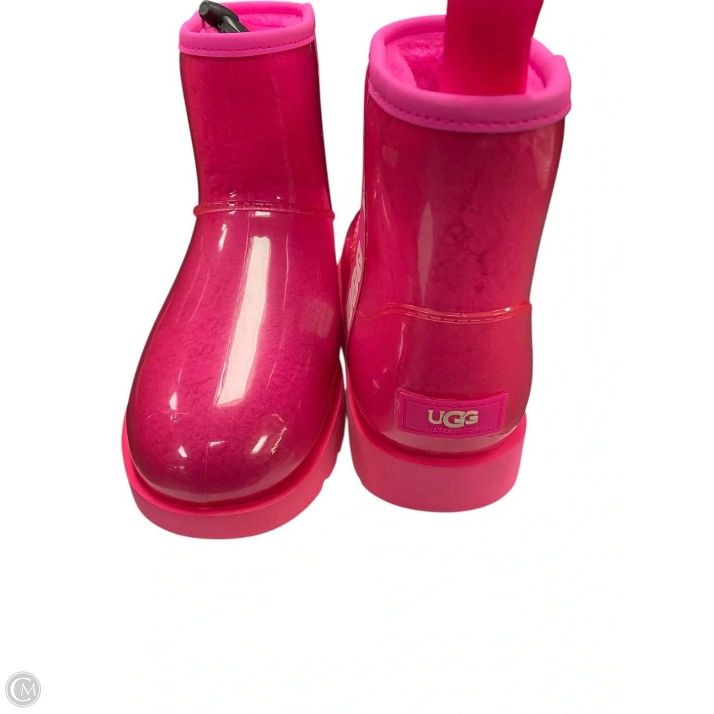 Boots Designer By Ugg In Pink, Size: 8