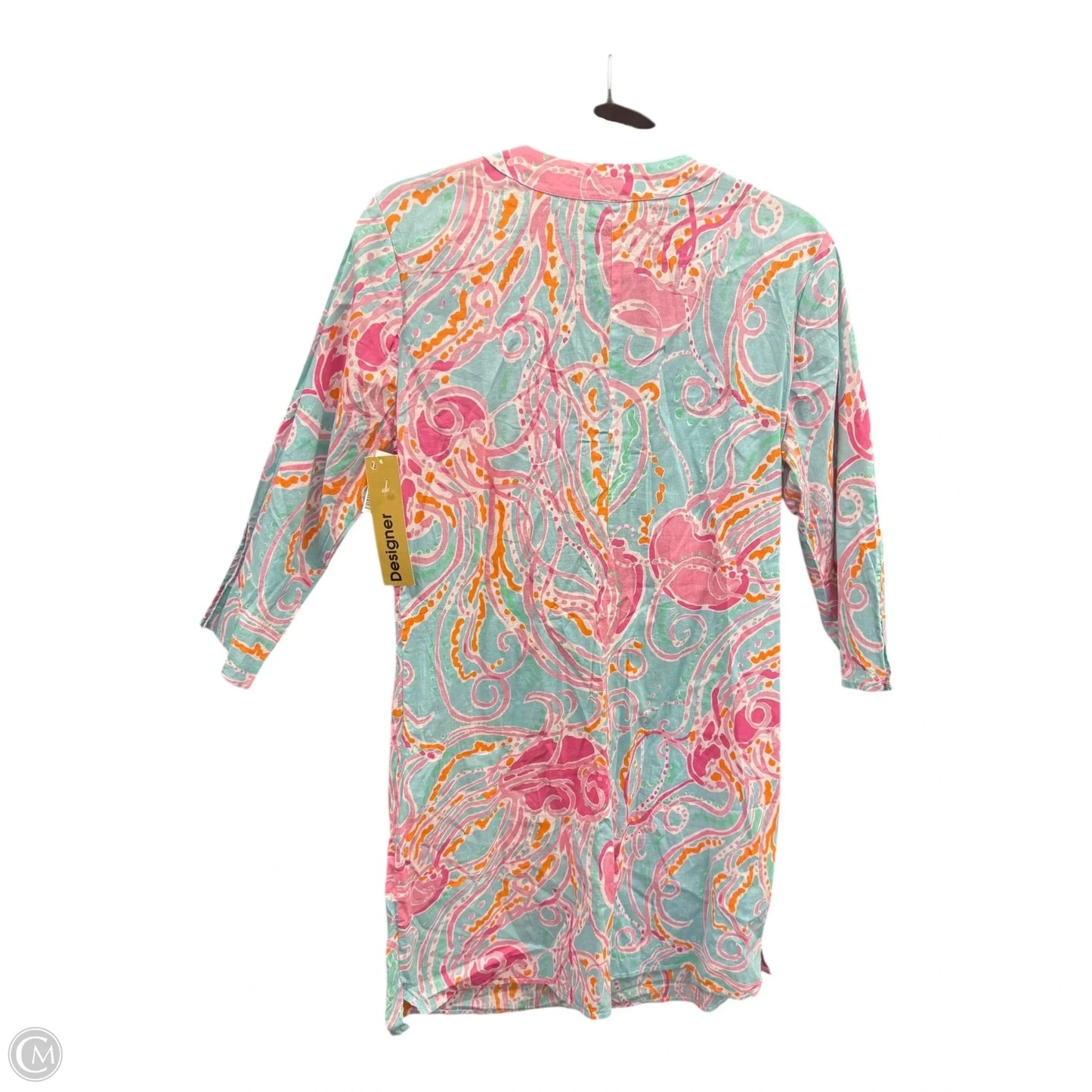 Dress Designer By Lilly Pulitzer In Blue & Pink, Size: L