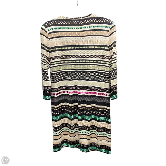 Dress Designer By Diane Von Furstenberg In Brown & Cream, Size: 8