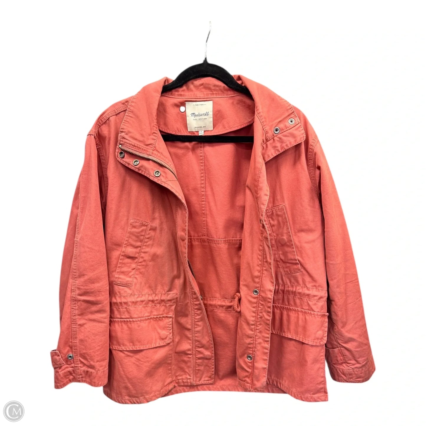 Jacket Utility By Madewell In Orange, Size: M