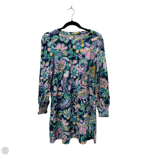 Dress Designer By Lilly Pulitzer In Blue & Pink, Size: Xs
