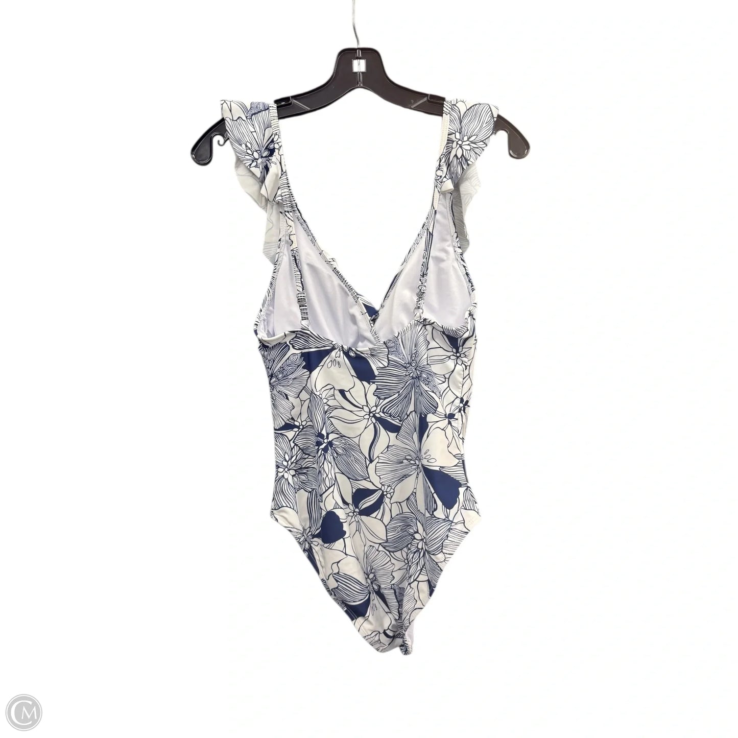 Swimsuit By Stella Parker In Blue & White, Size: M