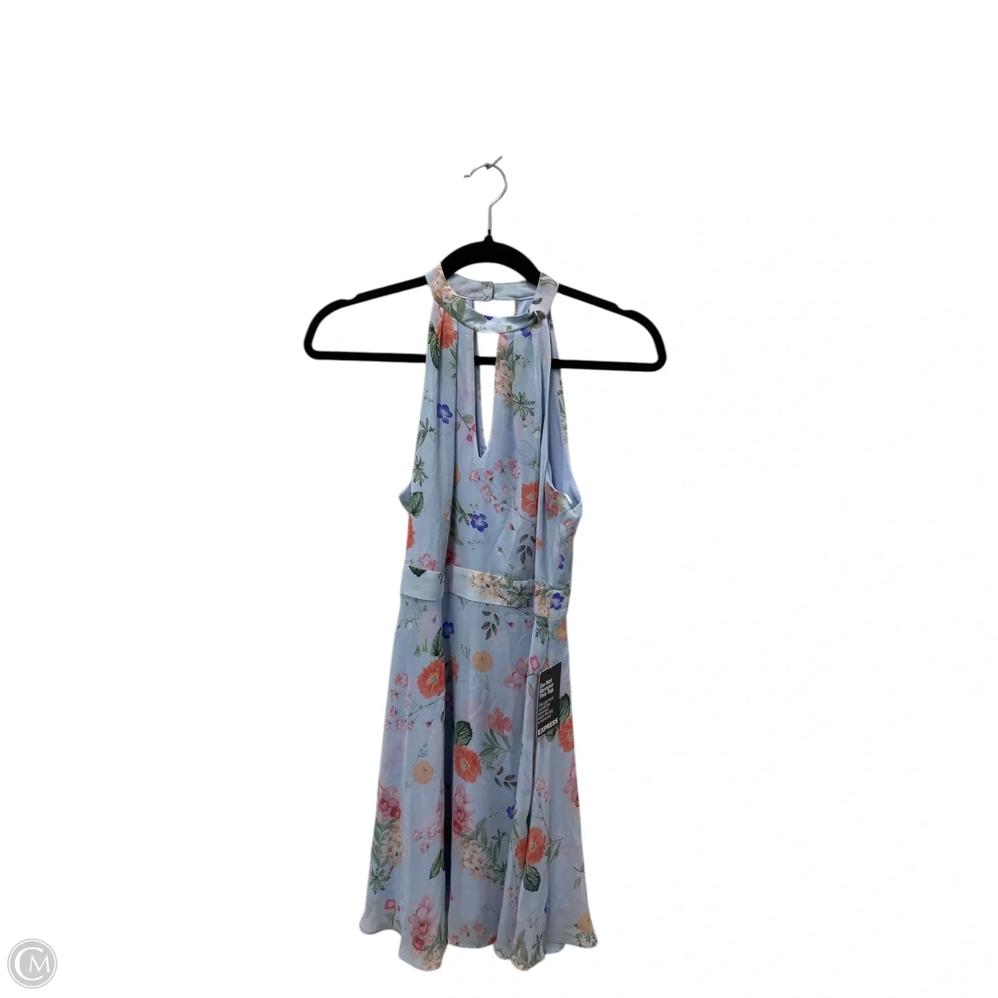 Dress Casual Short By Express In Floral Print, Size: 4