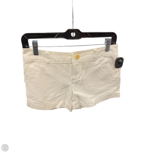 Shorts Designer By Lilly Pulitzer In White, Size: 4