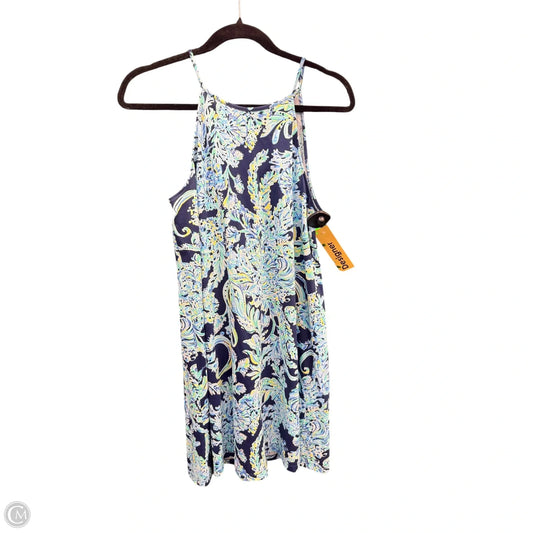 Dress Designer By Lilly Pulitzer In Blue & Yellow, Size: S