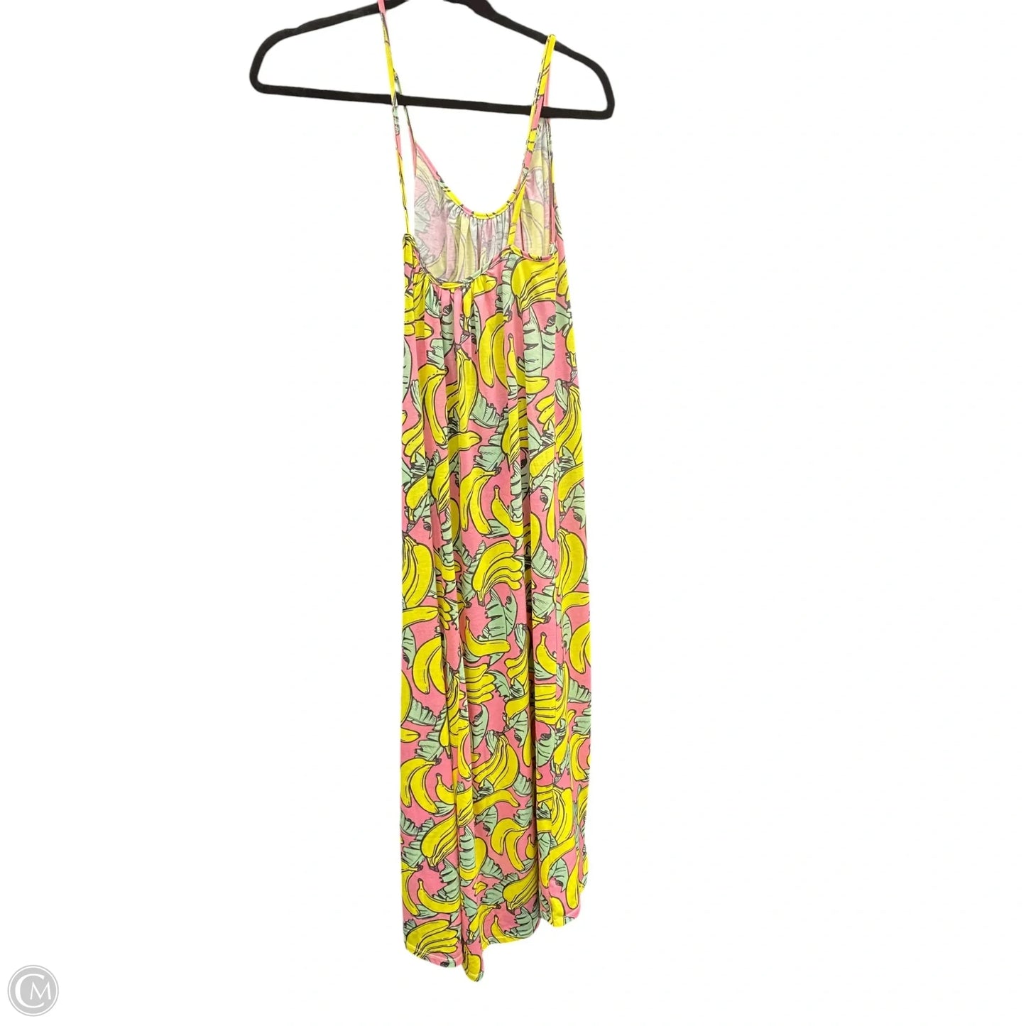 Swimwear Cover-up By Wildfox In Pink & Yellow, Size: S
