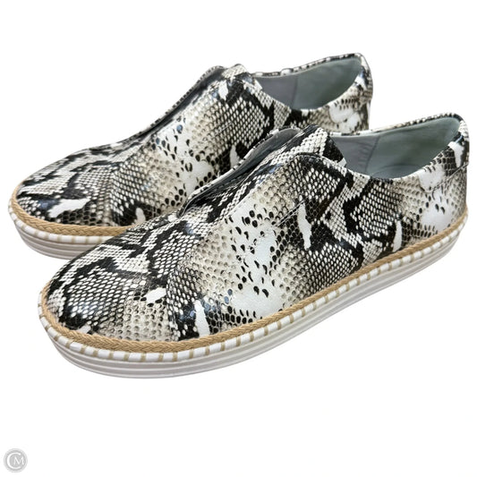 Shoes Sneakers By J Slides In Snakeskin Print, Size: 9