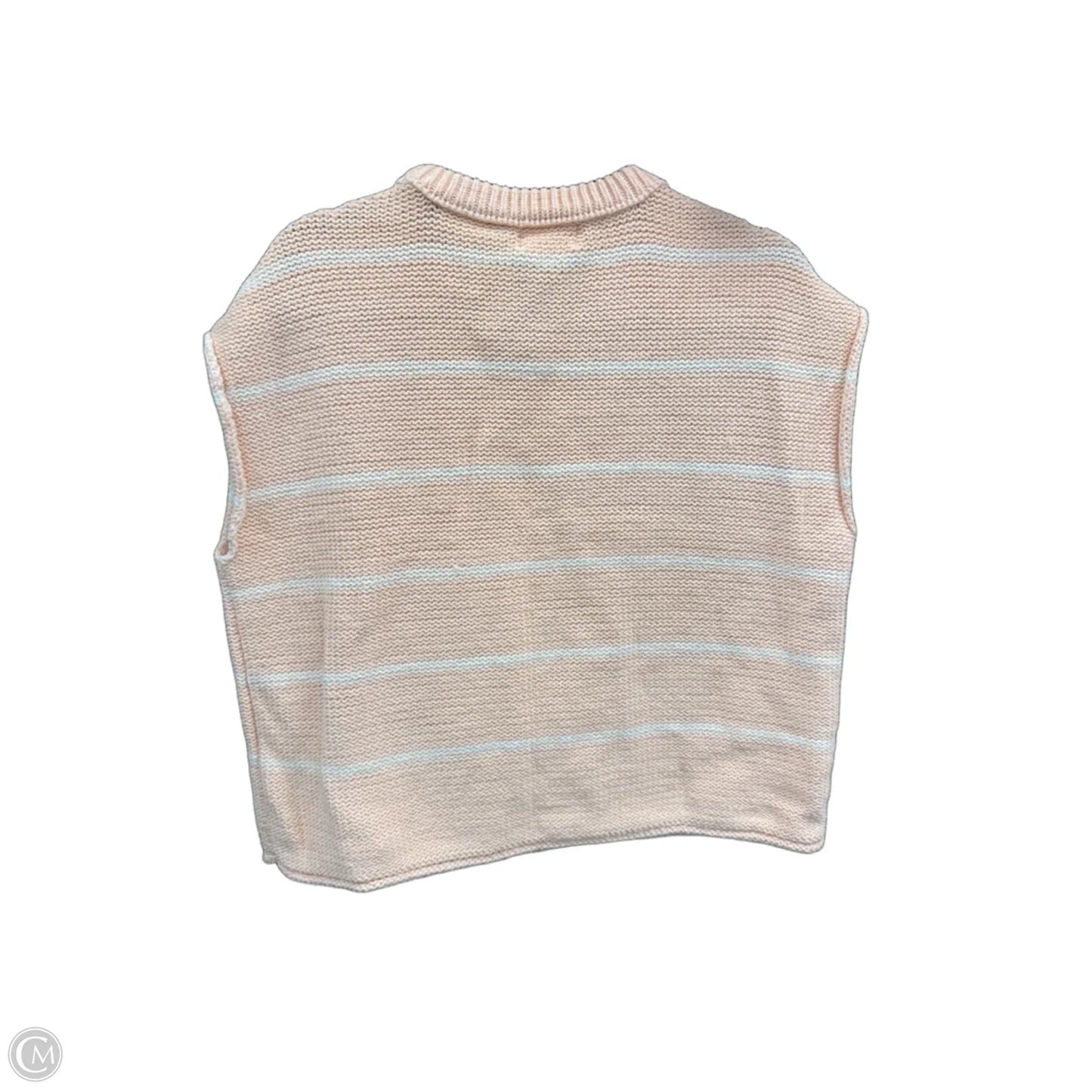 Sweater Short Sleeve By Universal Thread In Peach, Size: S