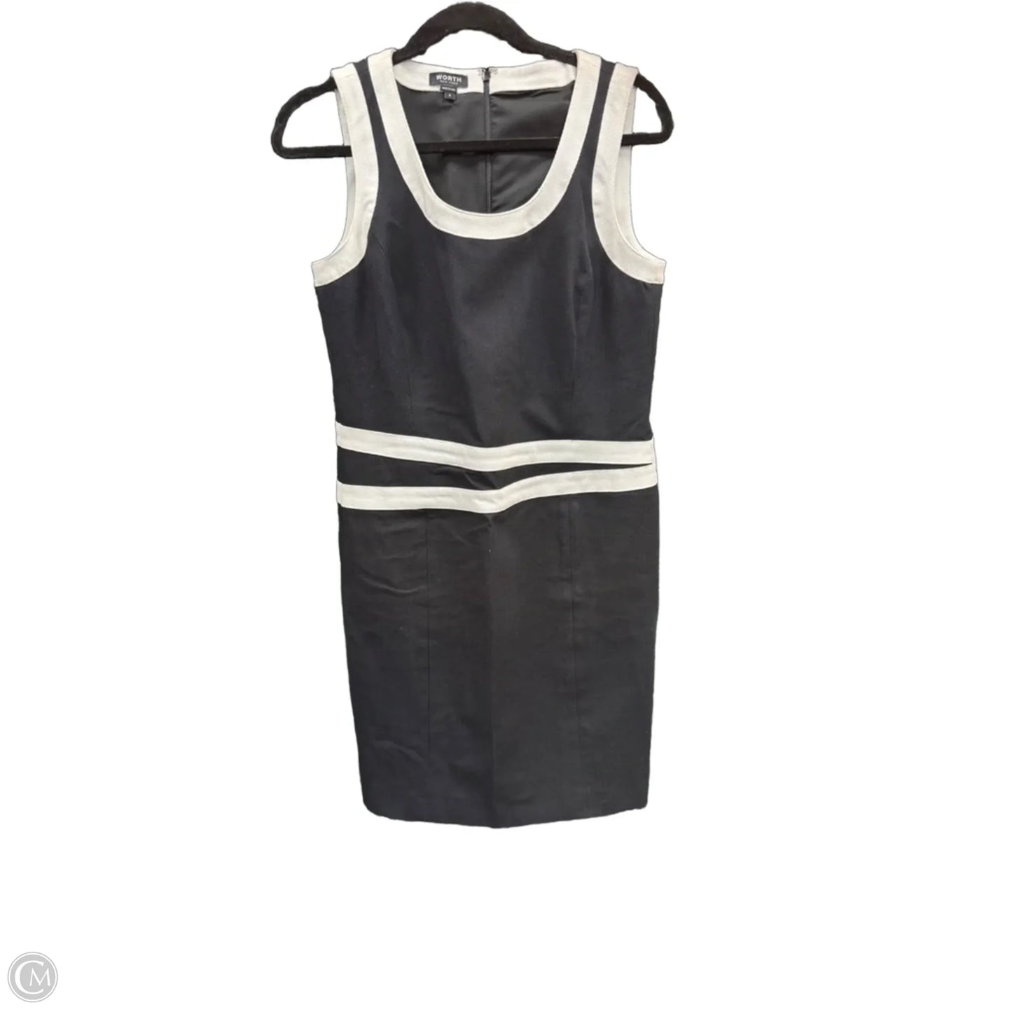 Dress Casual Short By Worth Ny In Black & White, Size: 8