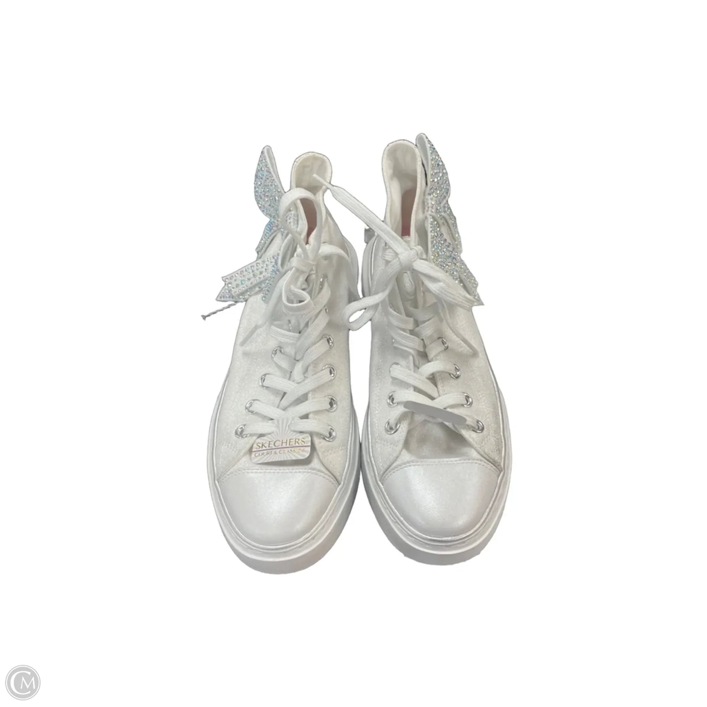 Shoes Sneakers By Skechers In White, Size: 8