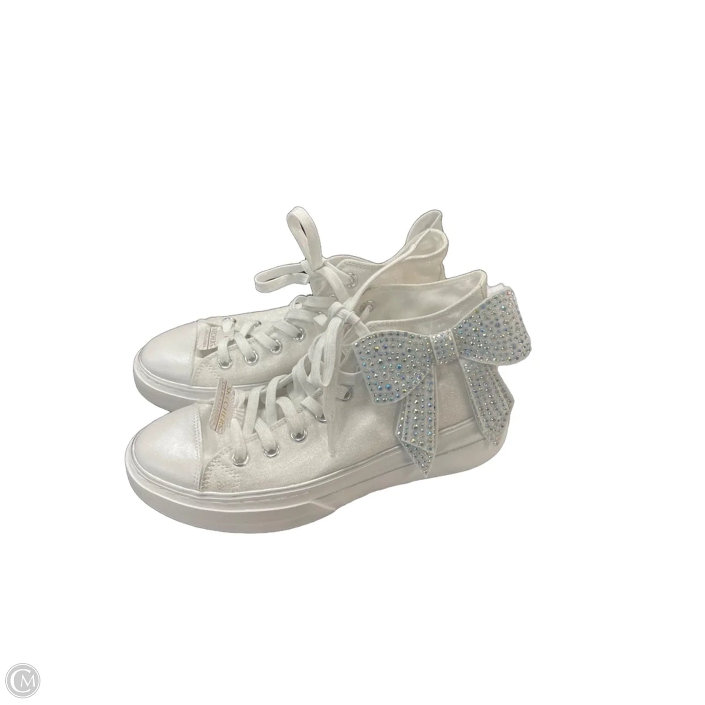Shoes Sneakers By Skechers In White, Size: 8