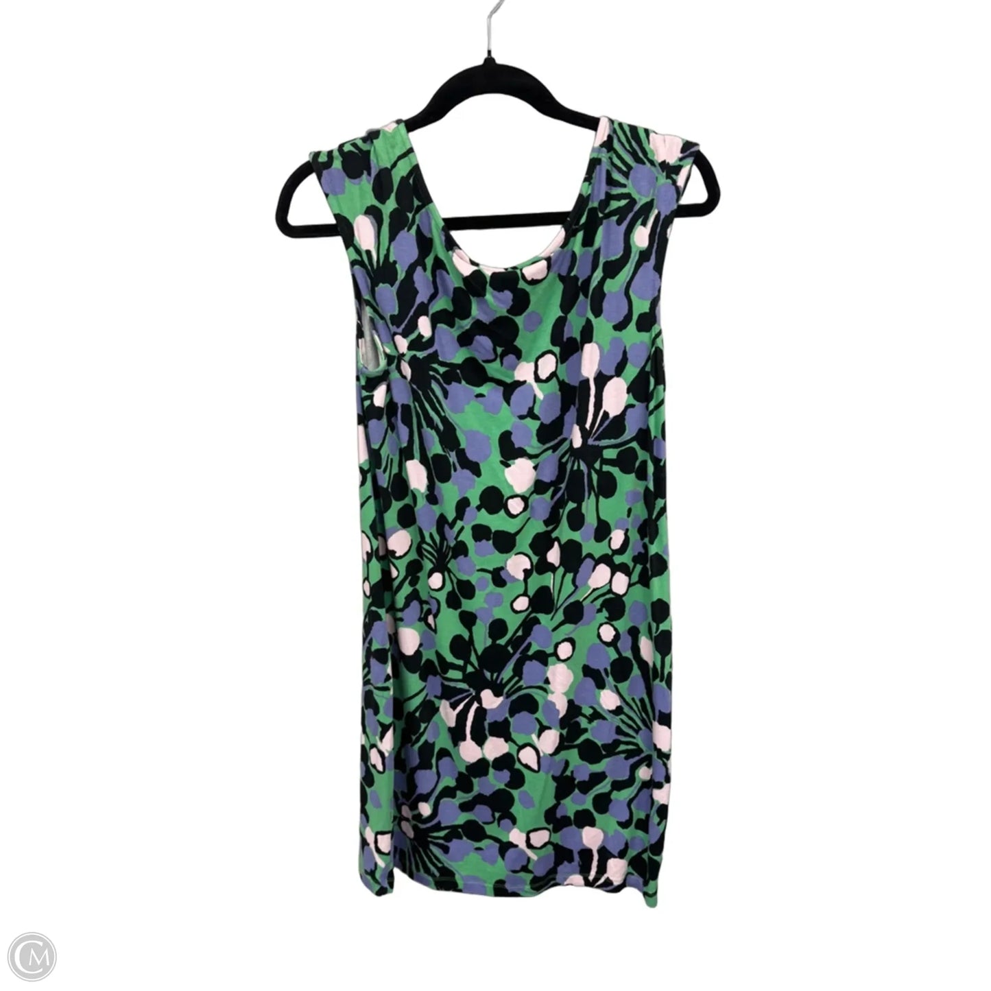 Dress Casual Short By Clothes Mentor In Blue & Green, Size: M