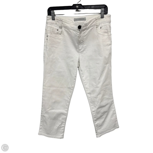 Jeans Cropped By Chicos In White, Size: S