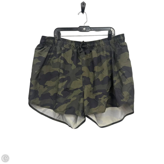 Athletic Shorts By Old Navy In Camouflage Print, Size: 3x