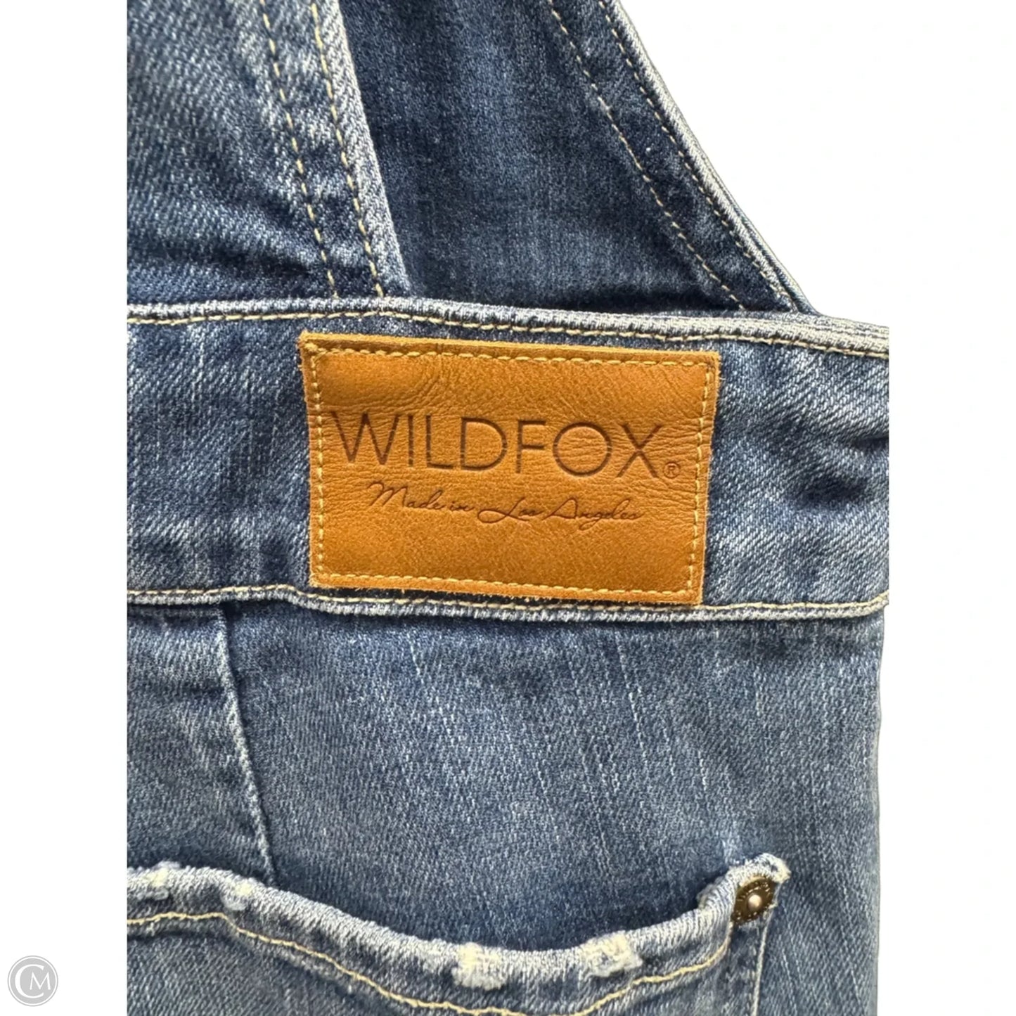 Overalls By Wildfox In Blue Denim, Size: L