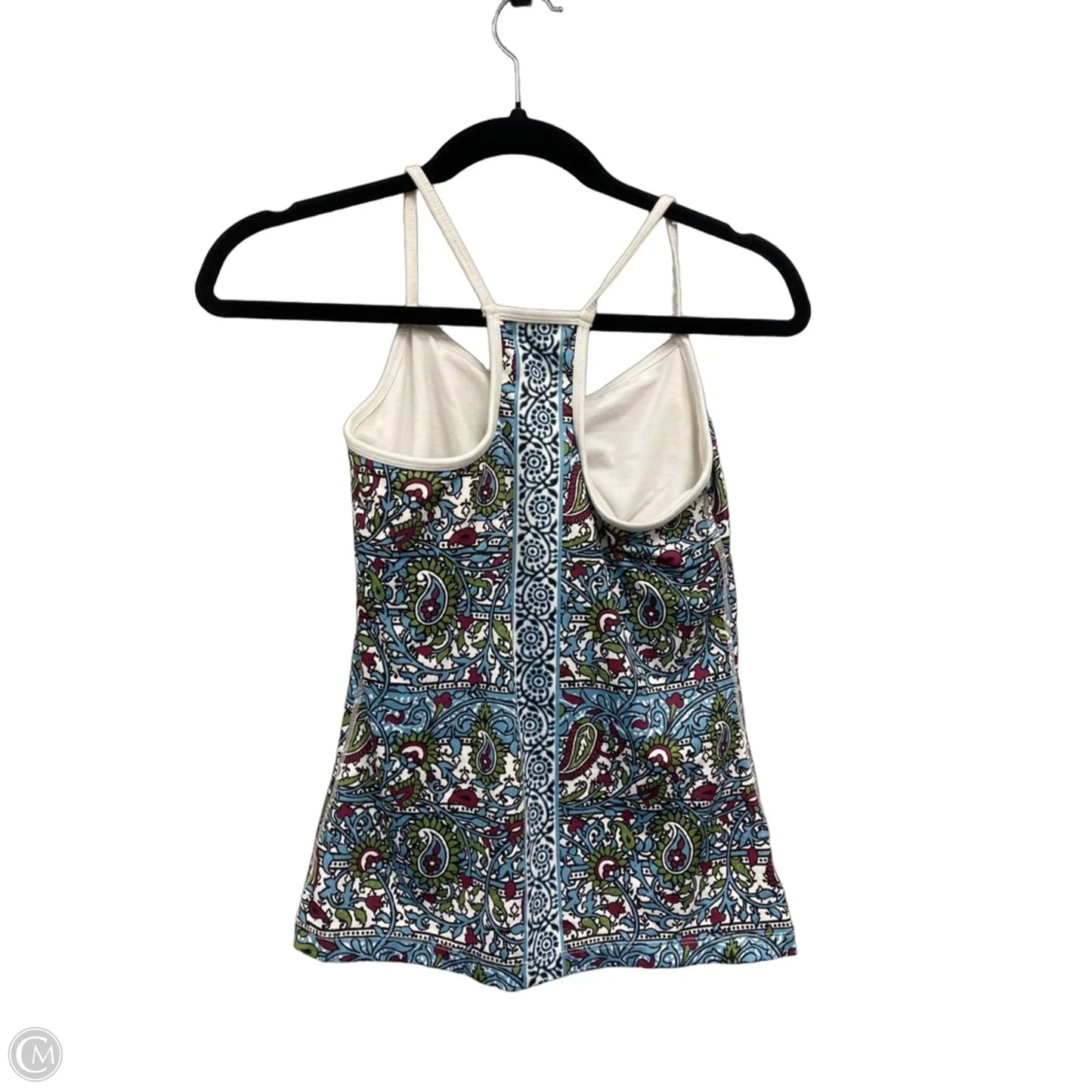Athletic Tank Top By Athleta In Blue & Green, Size: S
