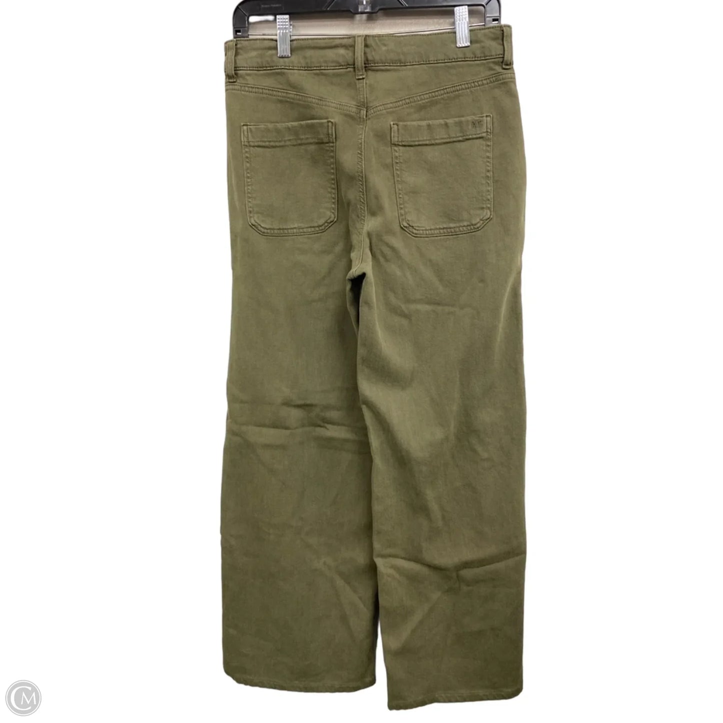Jeans Wide Leg By American Eagle In Green, Size: 4