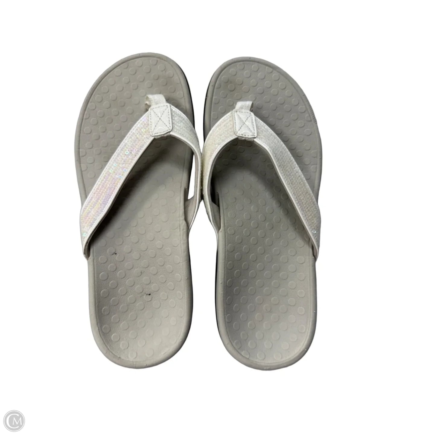 Sandals Flats By Vionic In White, Size: 7