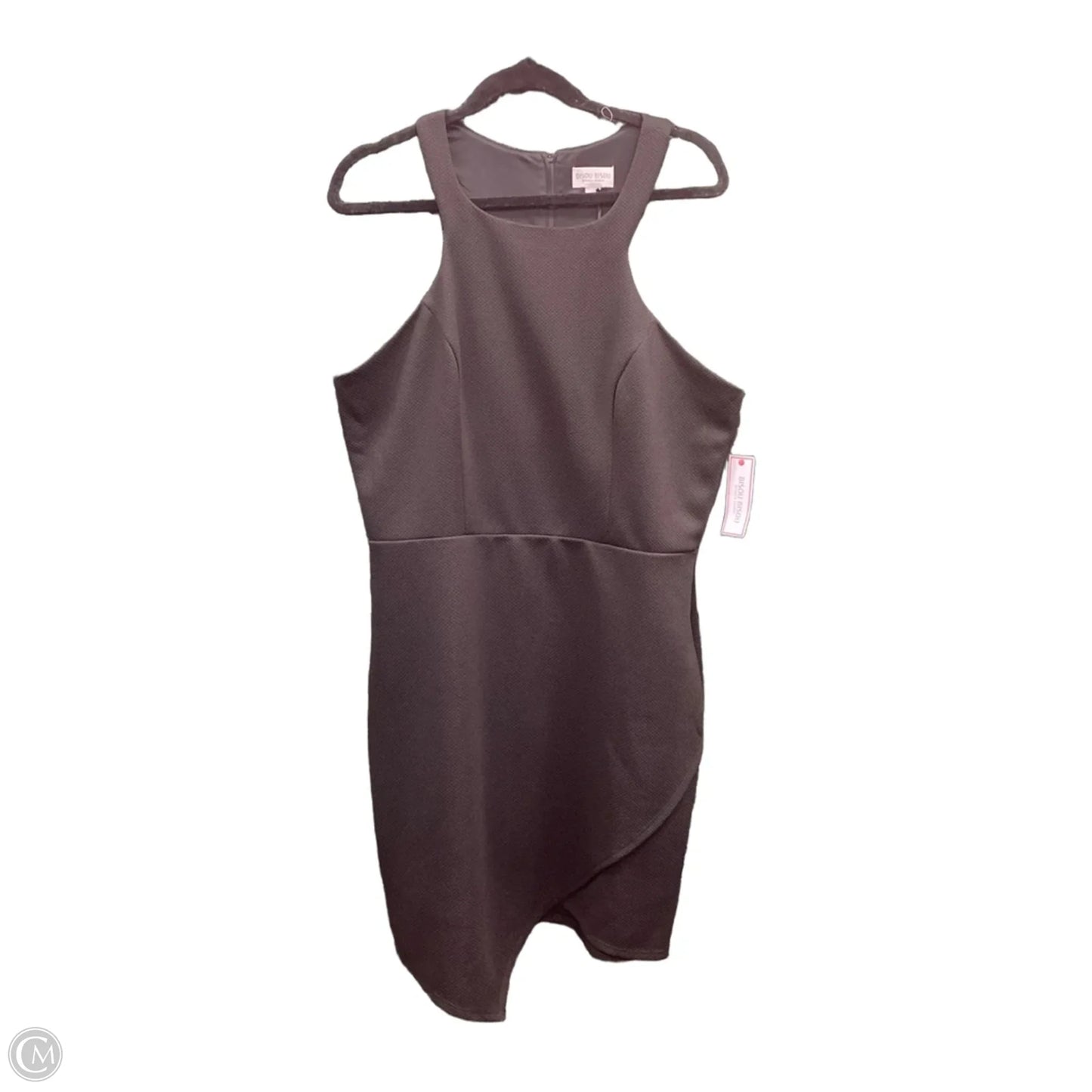 Dress Casual Short By Bisou Bisou In Black, Size: 16