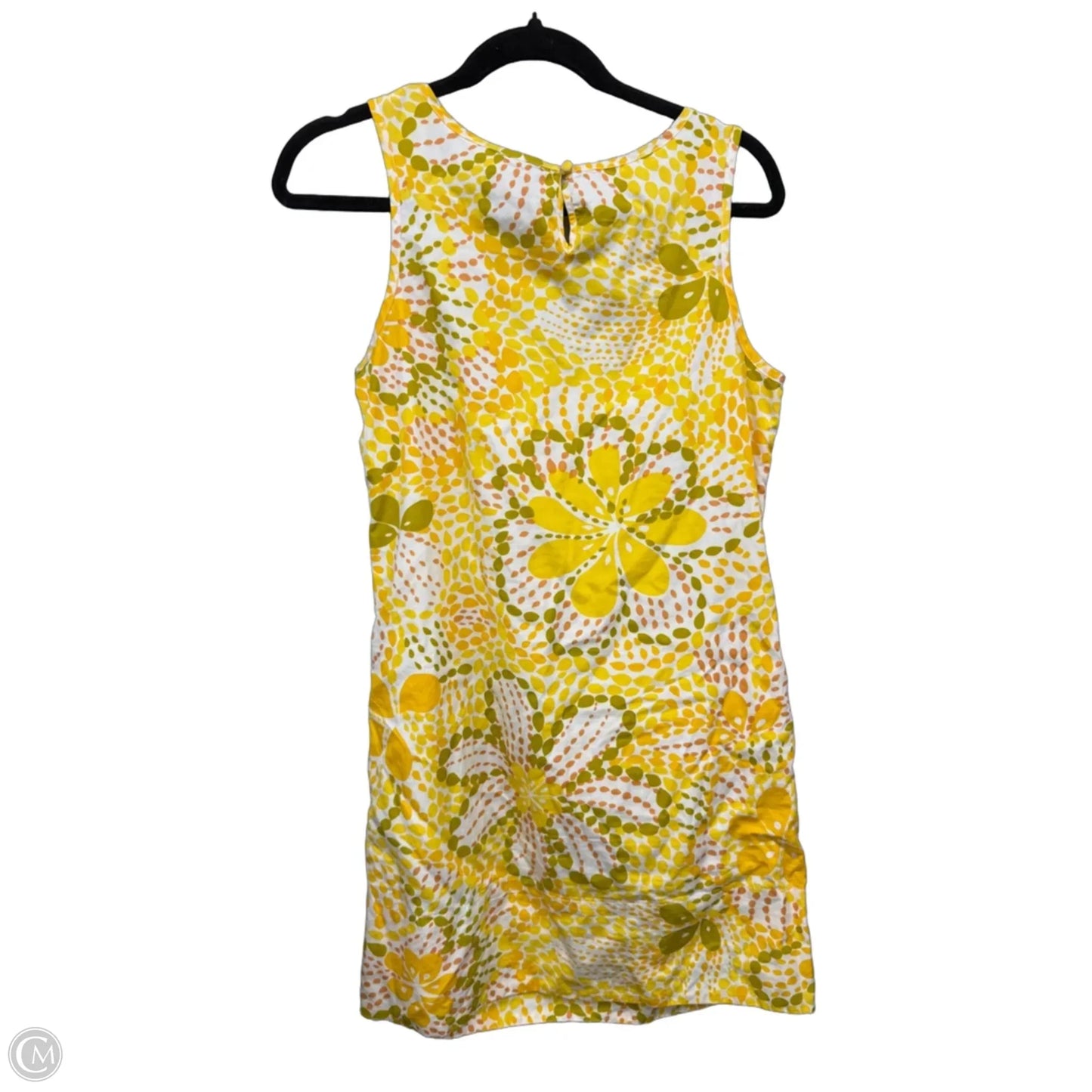 Dress Casual Short By J. Crew In Green & Yellow, Size: 4