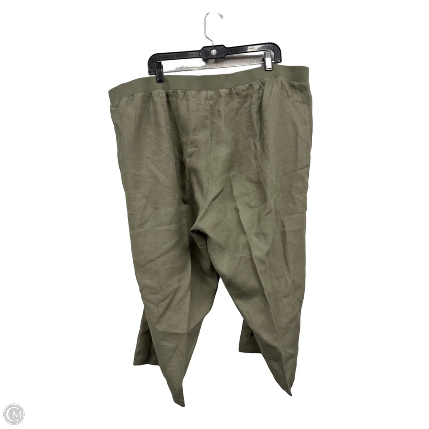 Pants Linen By J. Jill In Green, Size: 3x