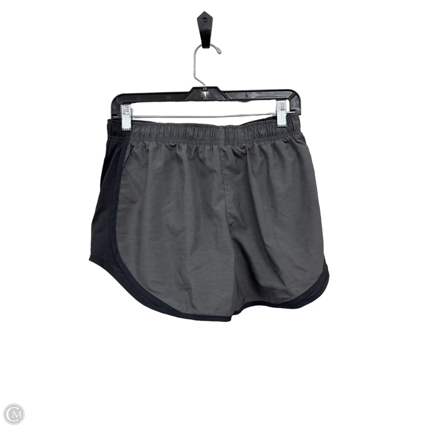 Athletic Shorts By Nike Apparel In Black & Grey, Size: M