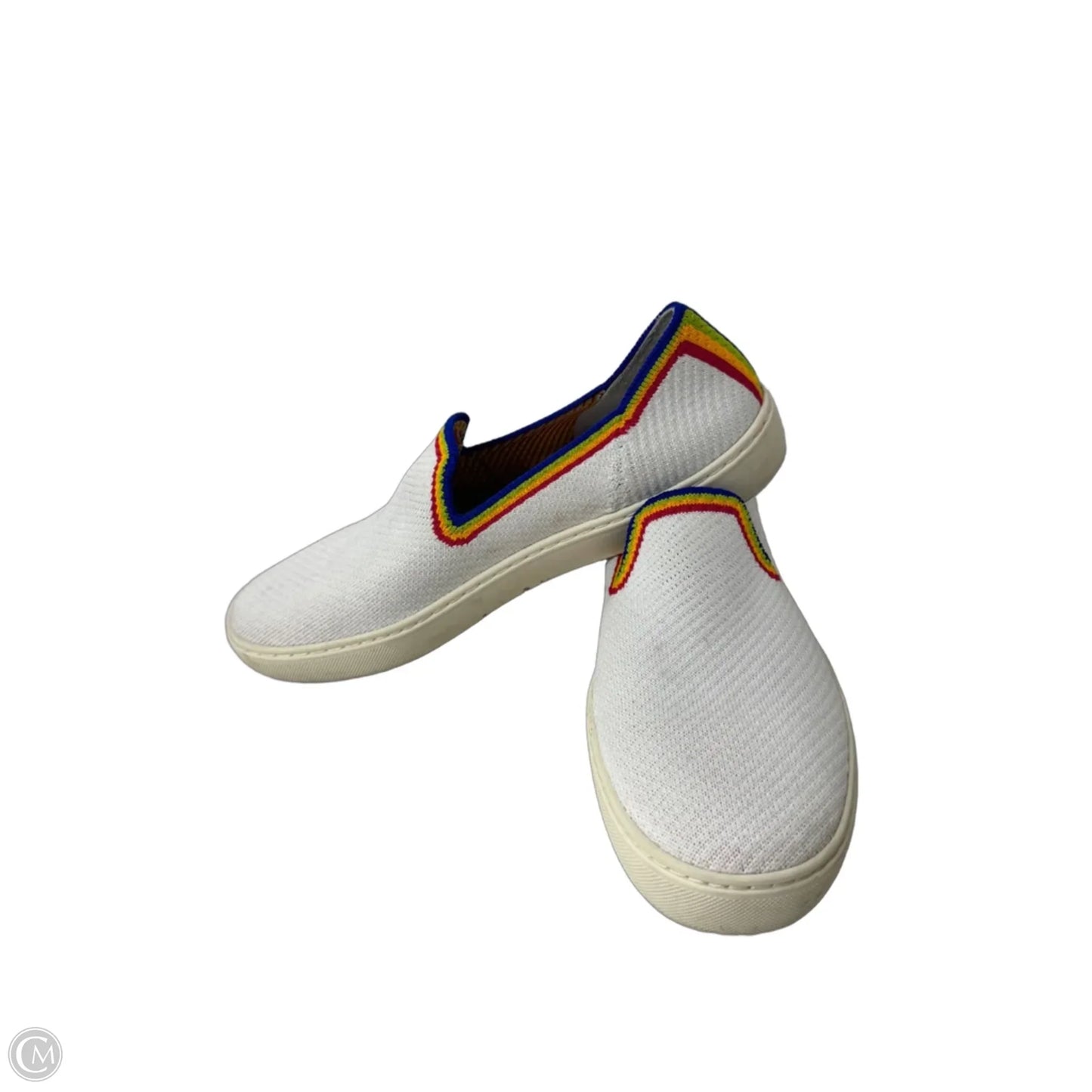 Shoes Sneakers By Rothys In Rainbow Print, Size: 9