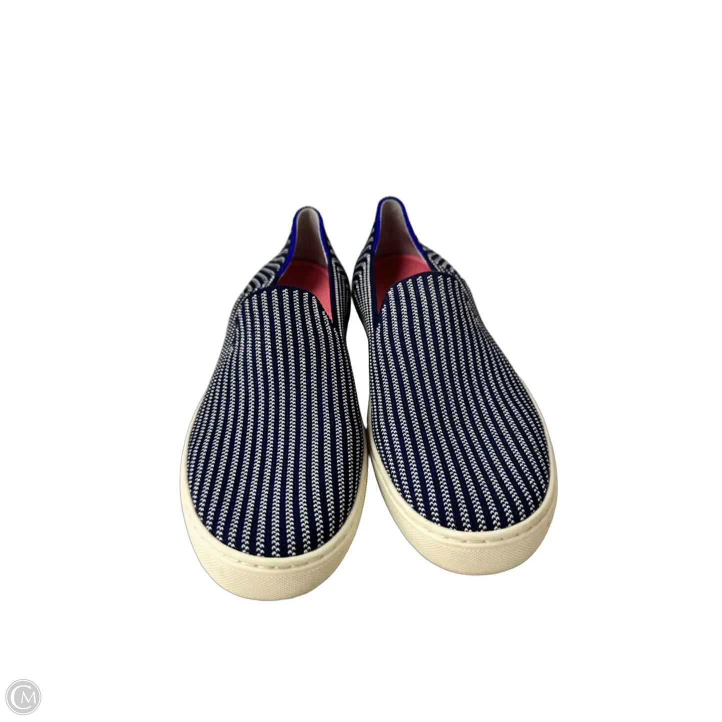 Shoes Sneakers By Rothys In Blue & White, Size: 8