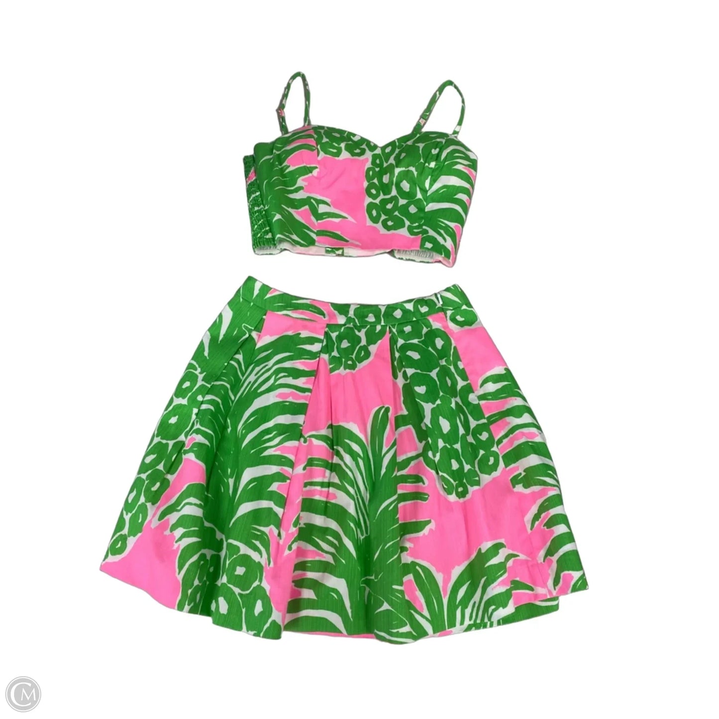 Apparel Tag Designer By Lilly Pulitzer In Green & Pink, Size: 0