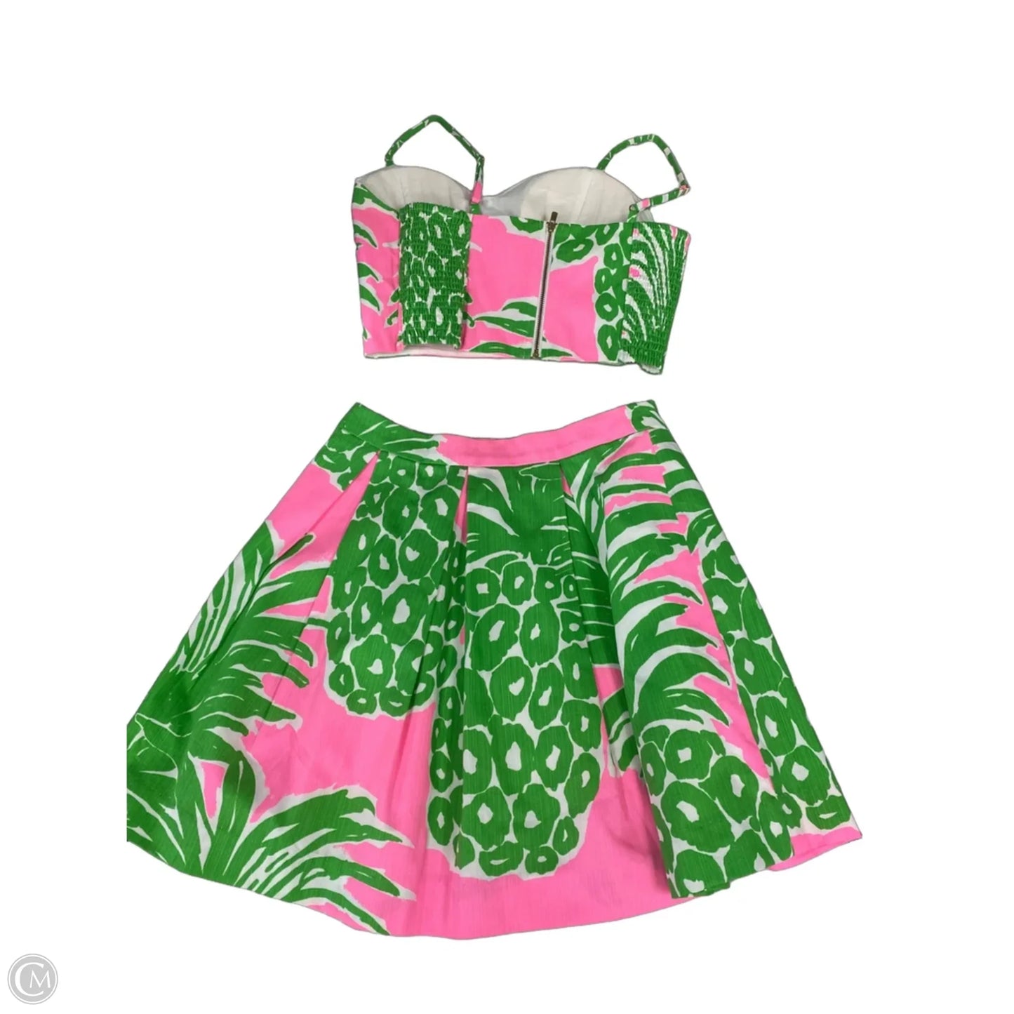 Apparel Tag Designer By Lilly Pulitzer In Green & Pink, Size: 0