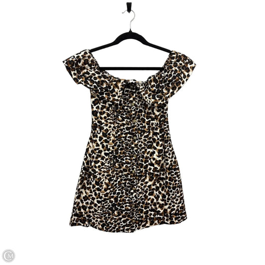 Dress Casual Short By Express In Black & Brown, Size: Xs