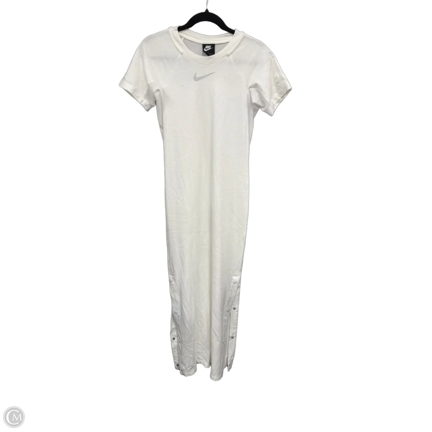 Athletic Dress By Nike Apparel In White, Size: Xs