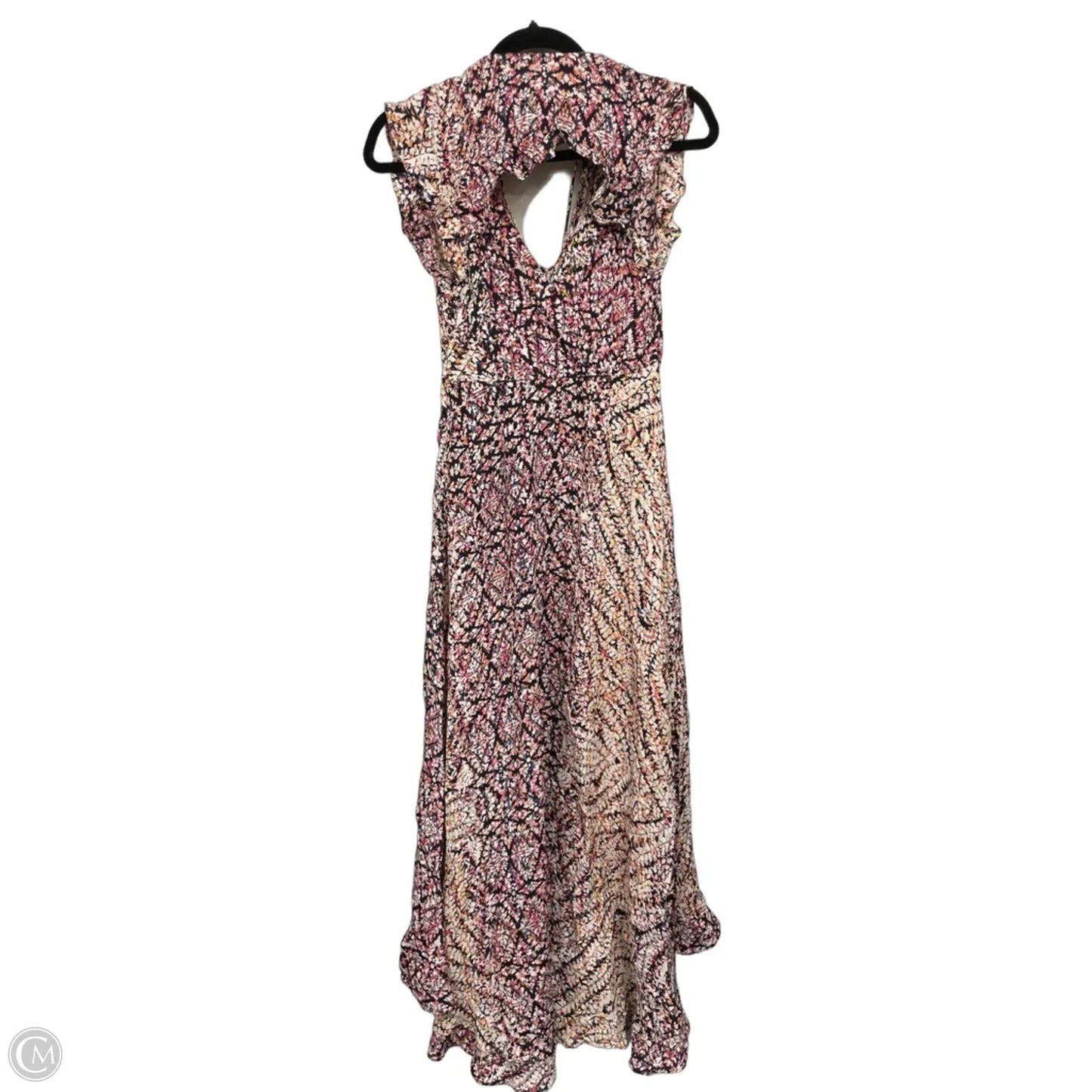 Dress Casual Maxi By Tracy Reese In Black & Pink, Size: Xs