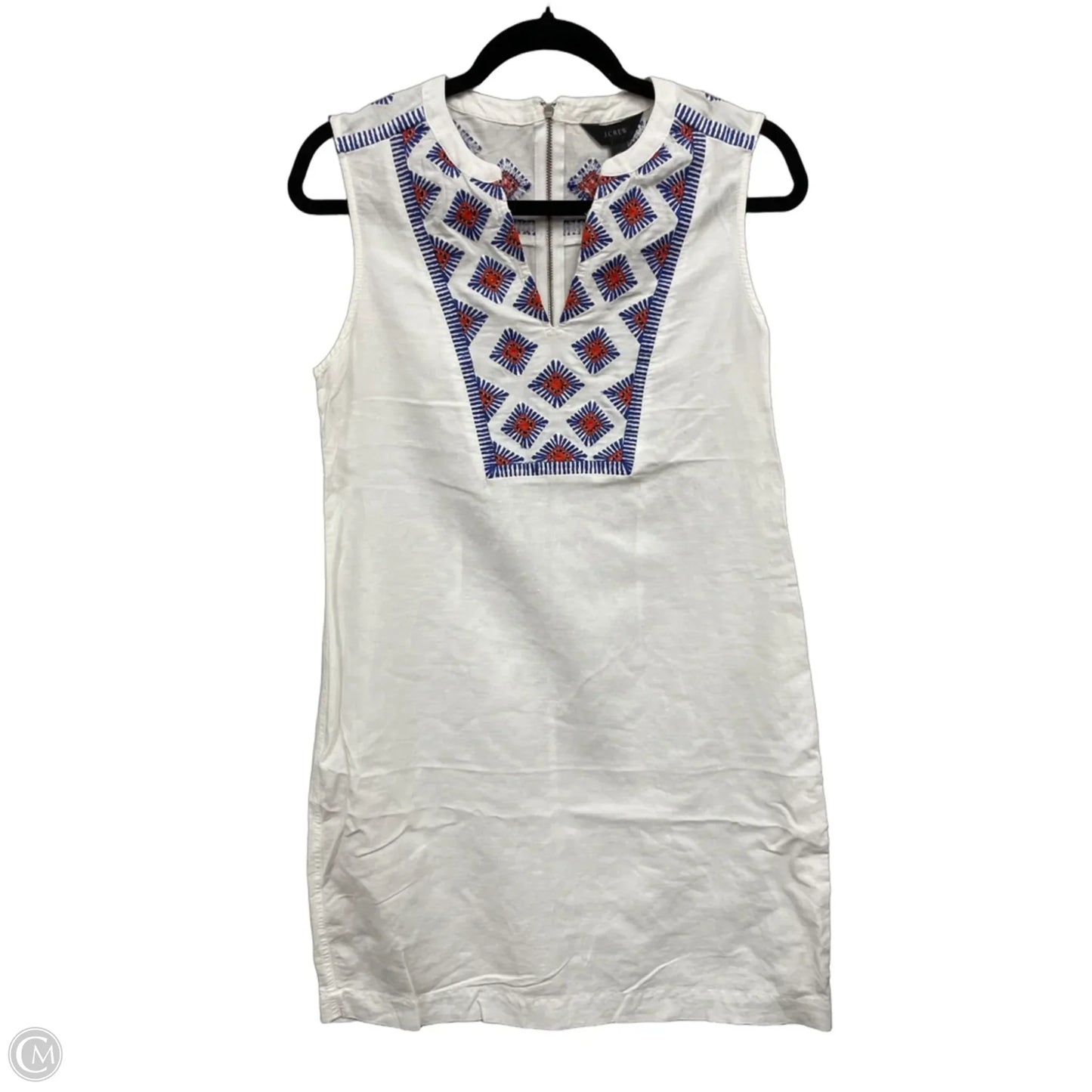 Dress Casual Short By J. Crew In Blue & White, Size: Xs