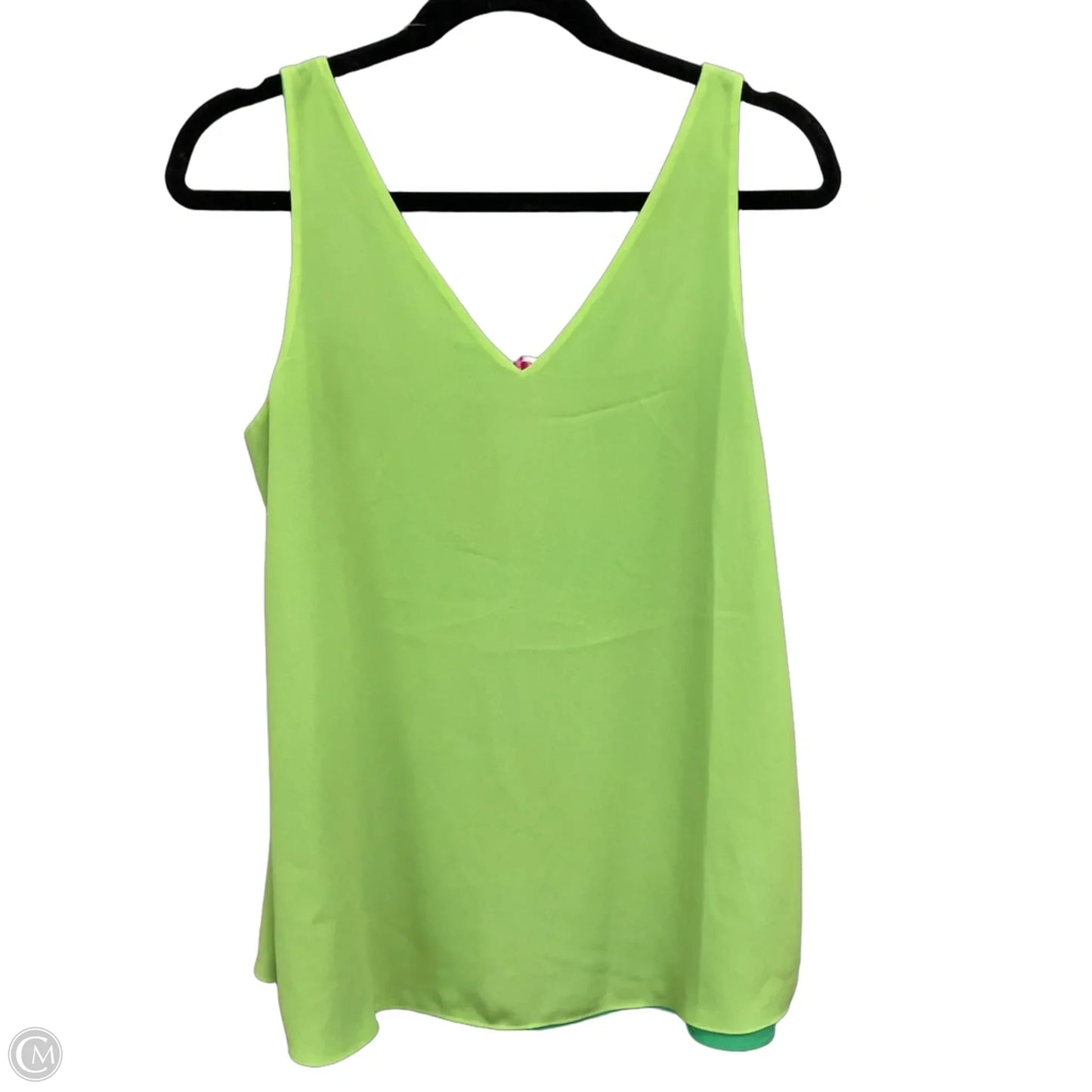 Top Sleeveless Designer By Lilly Pulitzer In Green, Size: S