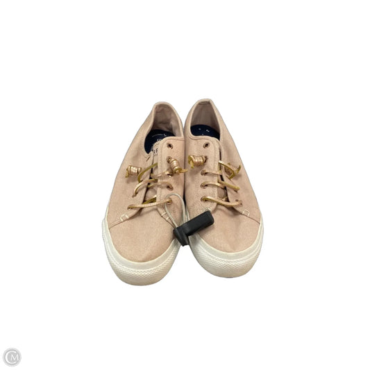 Shoes Sneakers By Sperry In Rose Gold, Size: 9