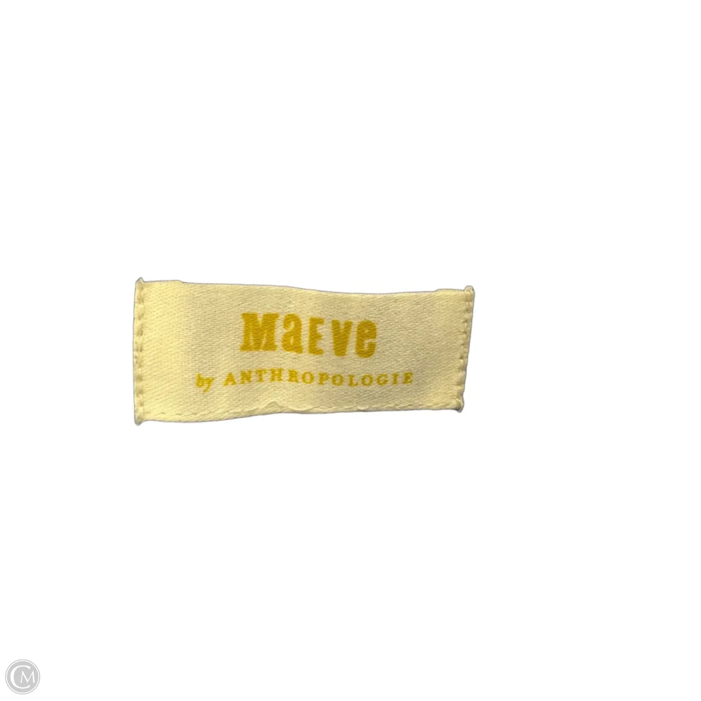 Dress Casual Maxi By Maeve In Blue & White, Size: L