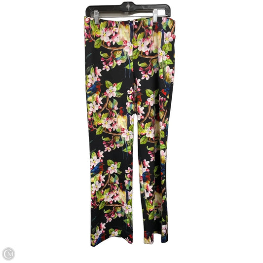 Pants Wide Leg By Clothes Mentor In Black & Green, Size: M