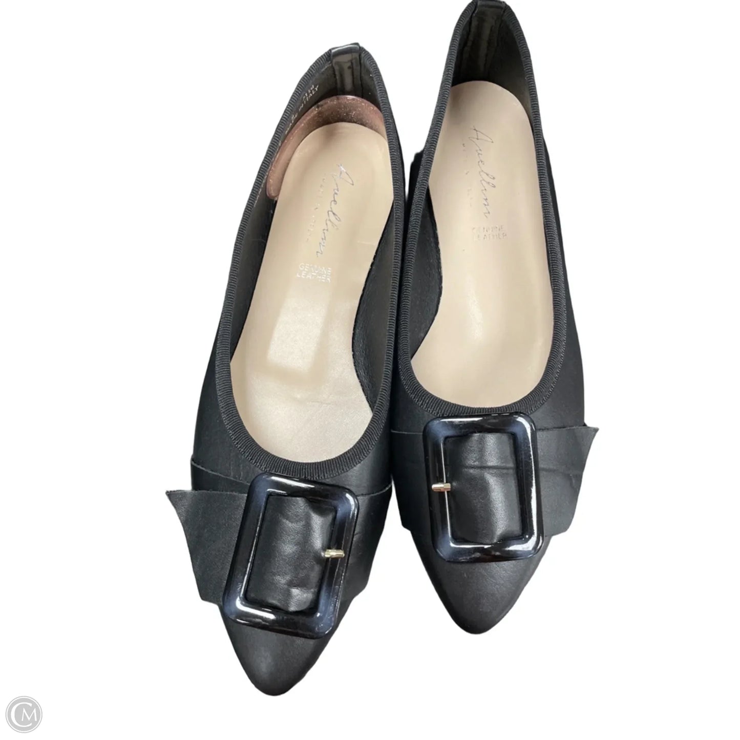 Shoes Flats By Clothes Mentor In Black, Size: 8.5