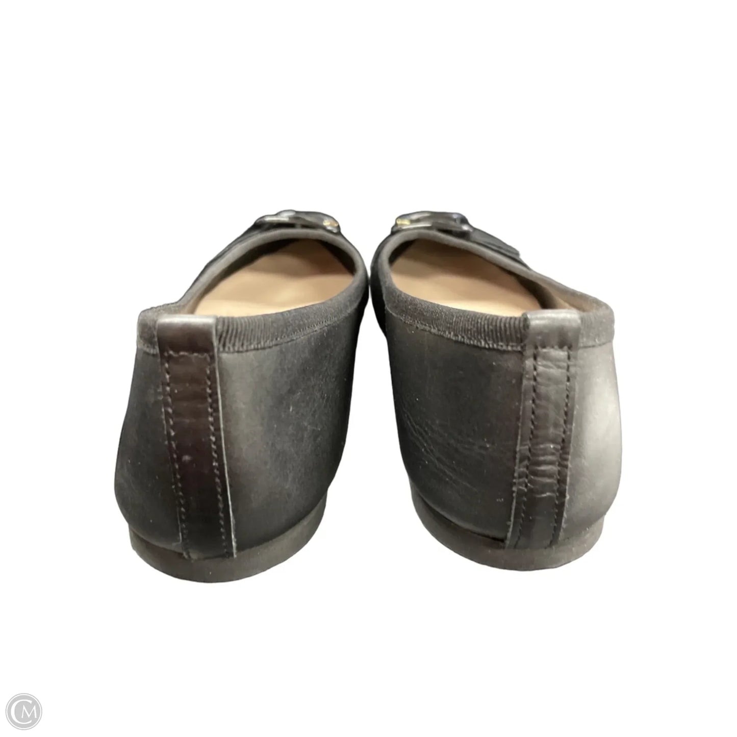 Shoes Flats By Clothes Mentor In Black, Size: 8.5