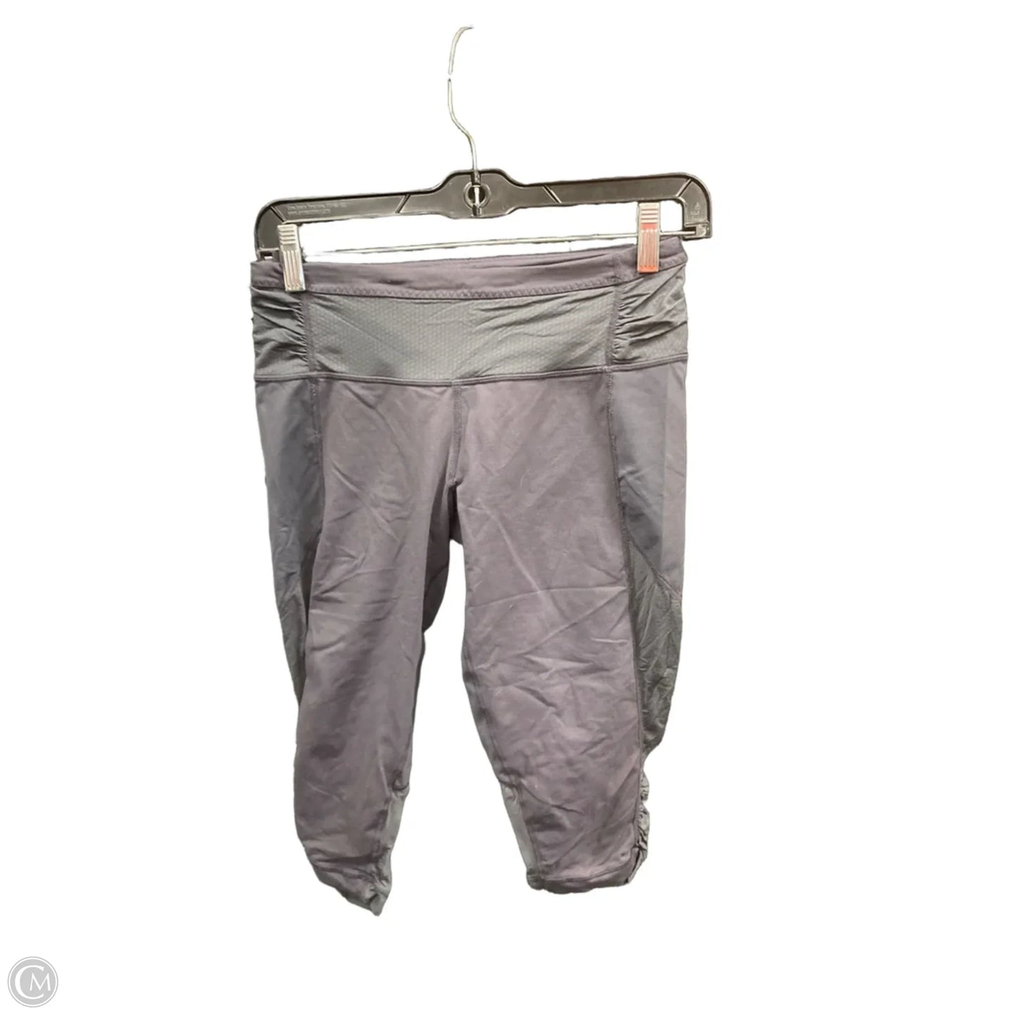 Athletic Leggings Capris By Lululemon In Grey, Size: 6